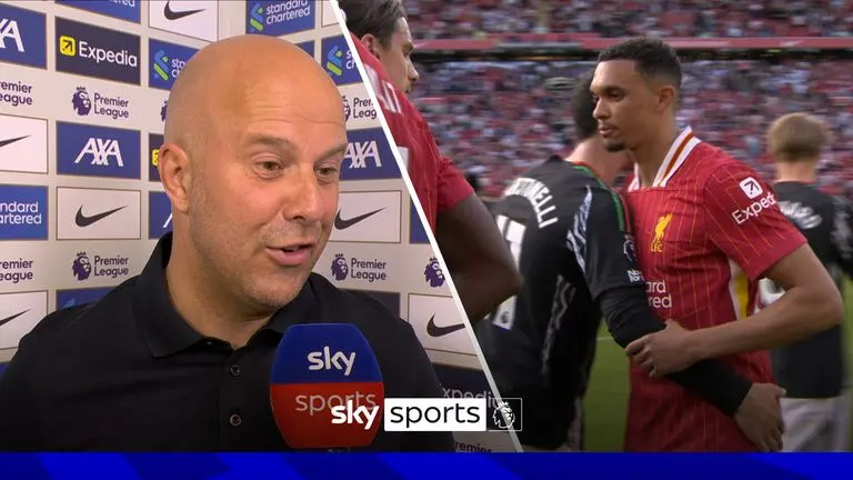 Arne Slot gives his reaction as he saw his side squander a 2-0 lead against Arsenal, as well as Trent Alexander-Arnold receiving a mixed reception upon his return to Anfield since announcing his departure.