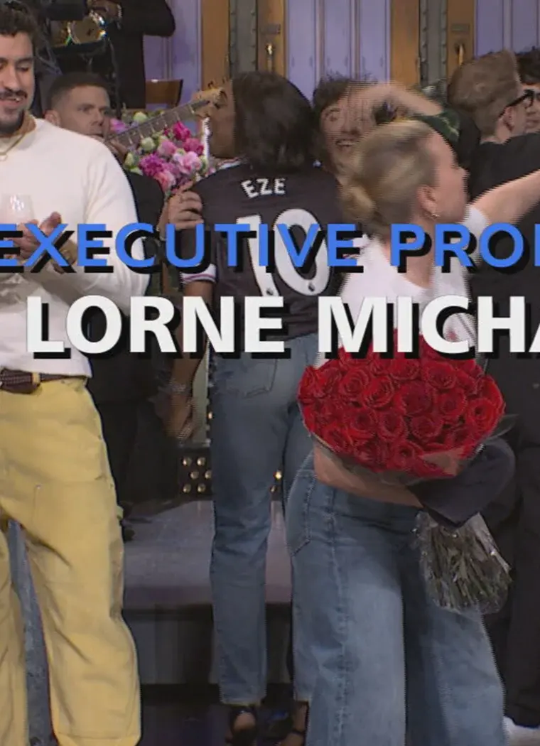 During the closing credits of the show's season finale on Saturday, May 17, 2025, "Saturday Night Live" cast member Ego Nwodim wears a Crystal Palace shirt with the name of her cousin, Palace player Eberechi Eze, on the back after the English Premier League team won the first major trophy in its 120 years as a professional club, defeating Manchester City to lift the FA Cup.