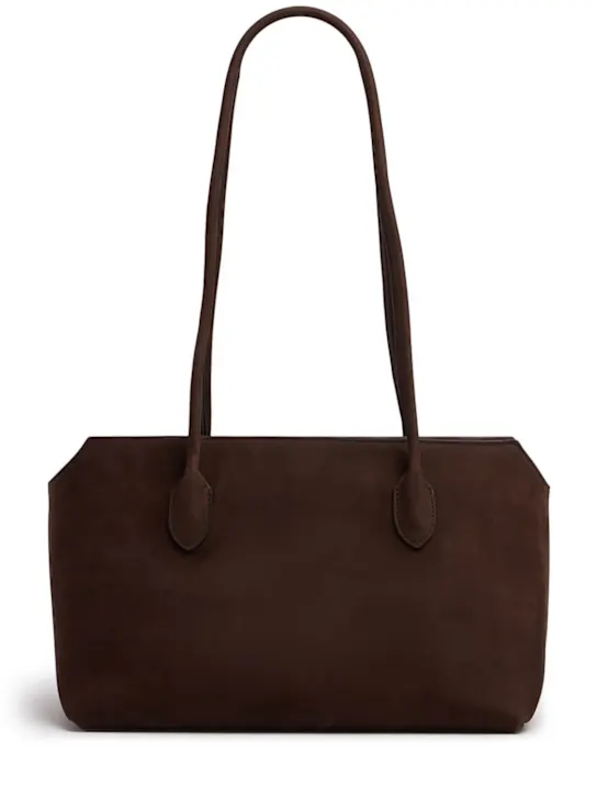 Terrasse Nubuck Shoulder Bag - the Row - Women - Dark Mocha - Unique