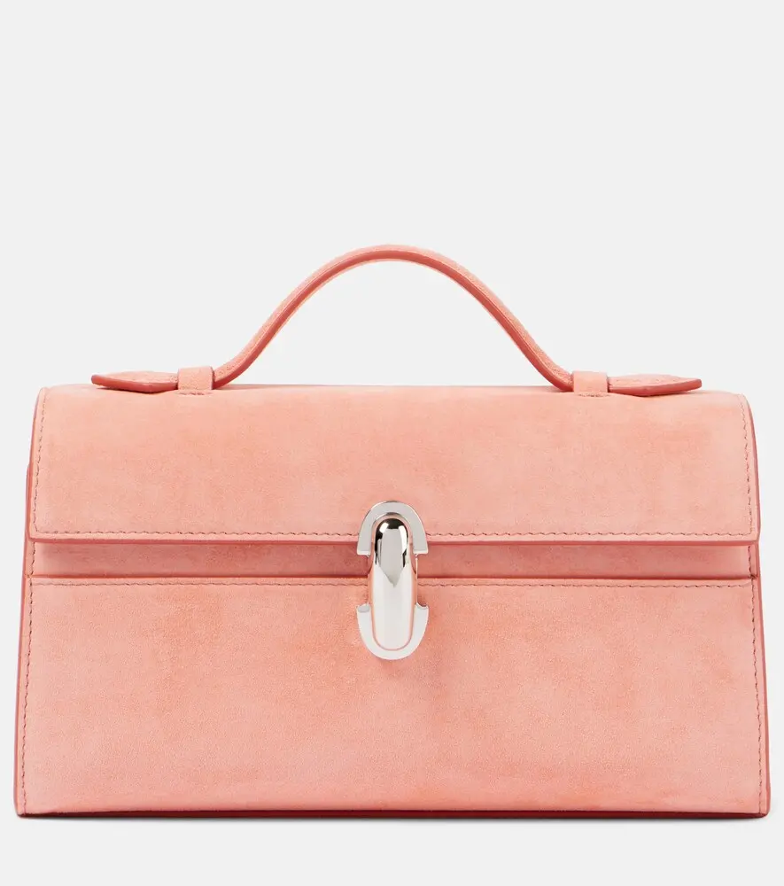 Symmetry Suede Tote Bag