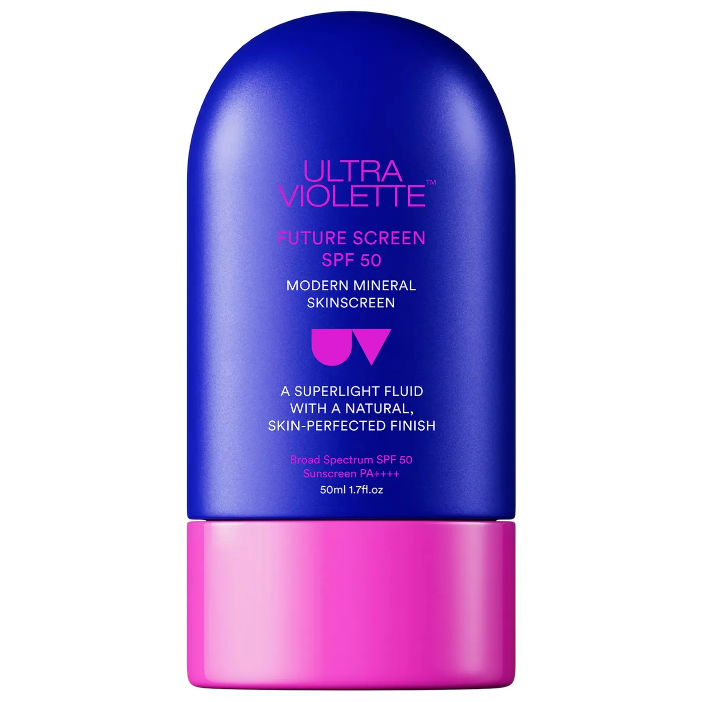 Future Screen Spf 50 Mineral Fragrance Free Facial Sunscreen Serum