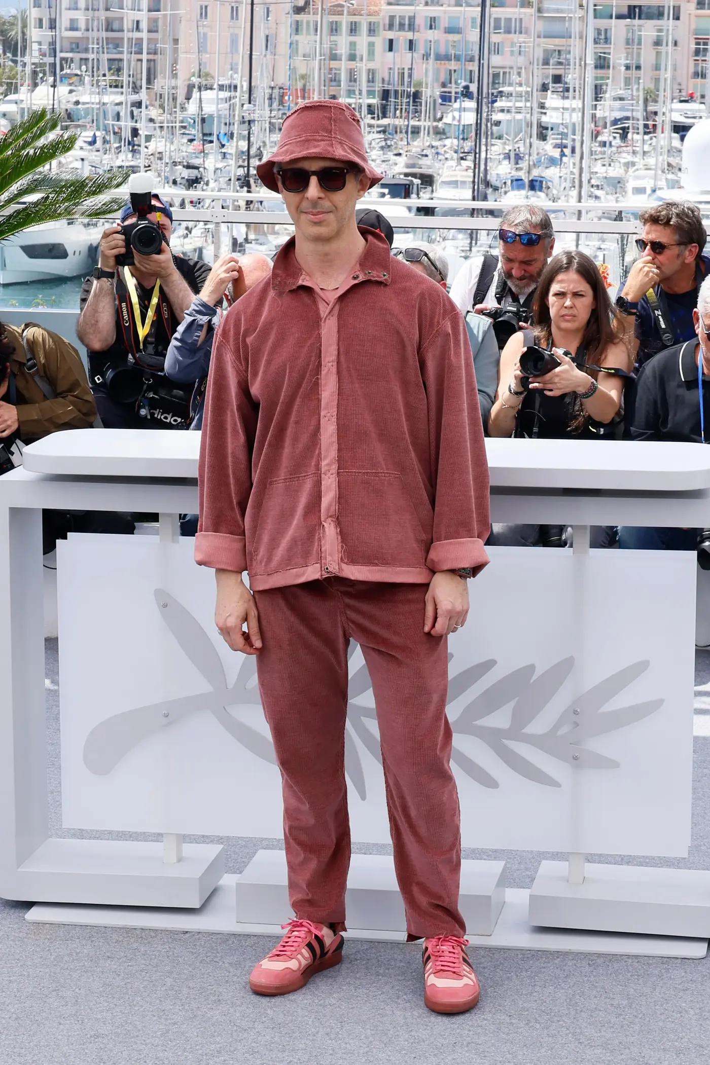 Jeremy Strong arrives at the jury photocall at the 78th Annual Cannes Film Festival.