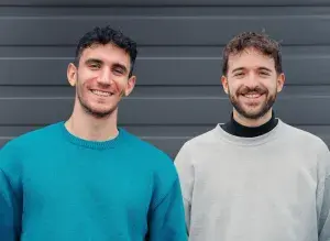 Losanje's cofounders Mathieu Khouri and Simon Peyronnaud.