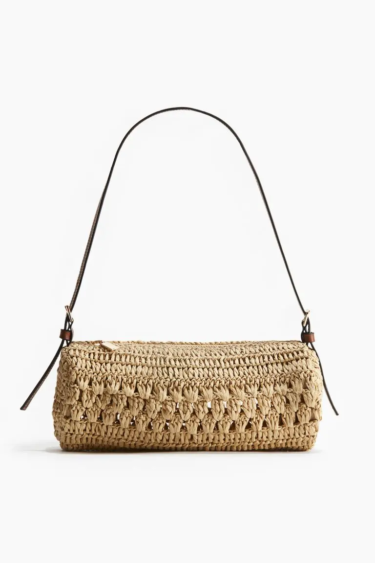 Straw Shoulder Bag