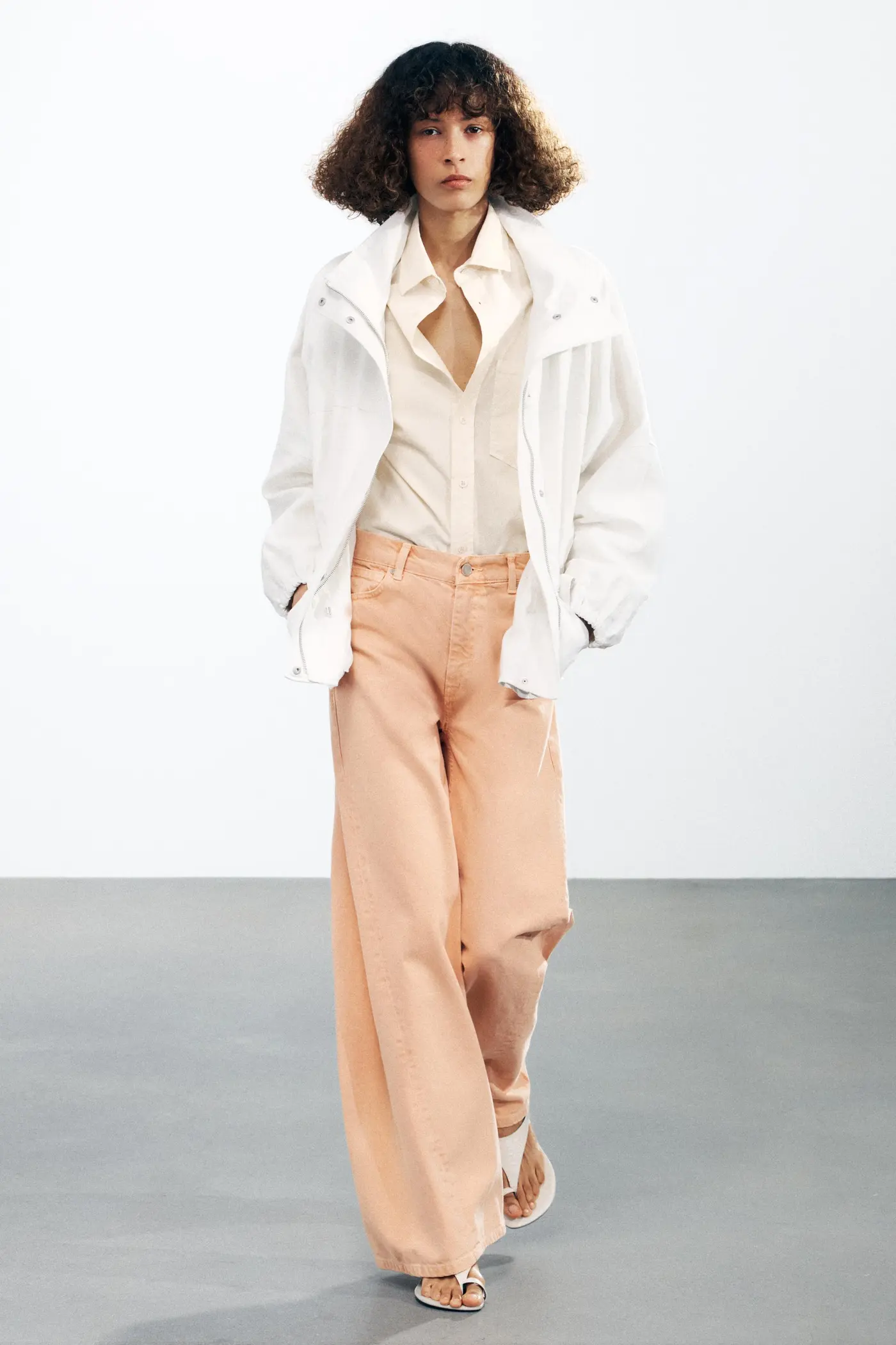 Oversize Jacket With Pockets Zw Collection
