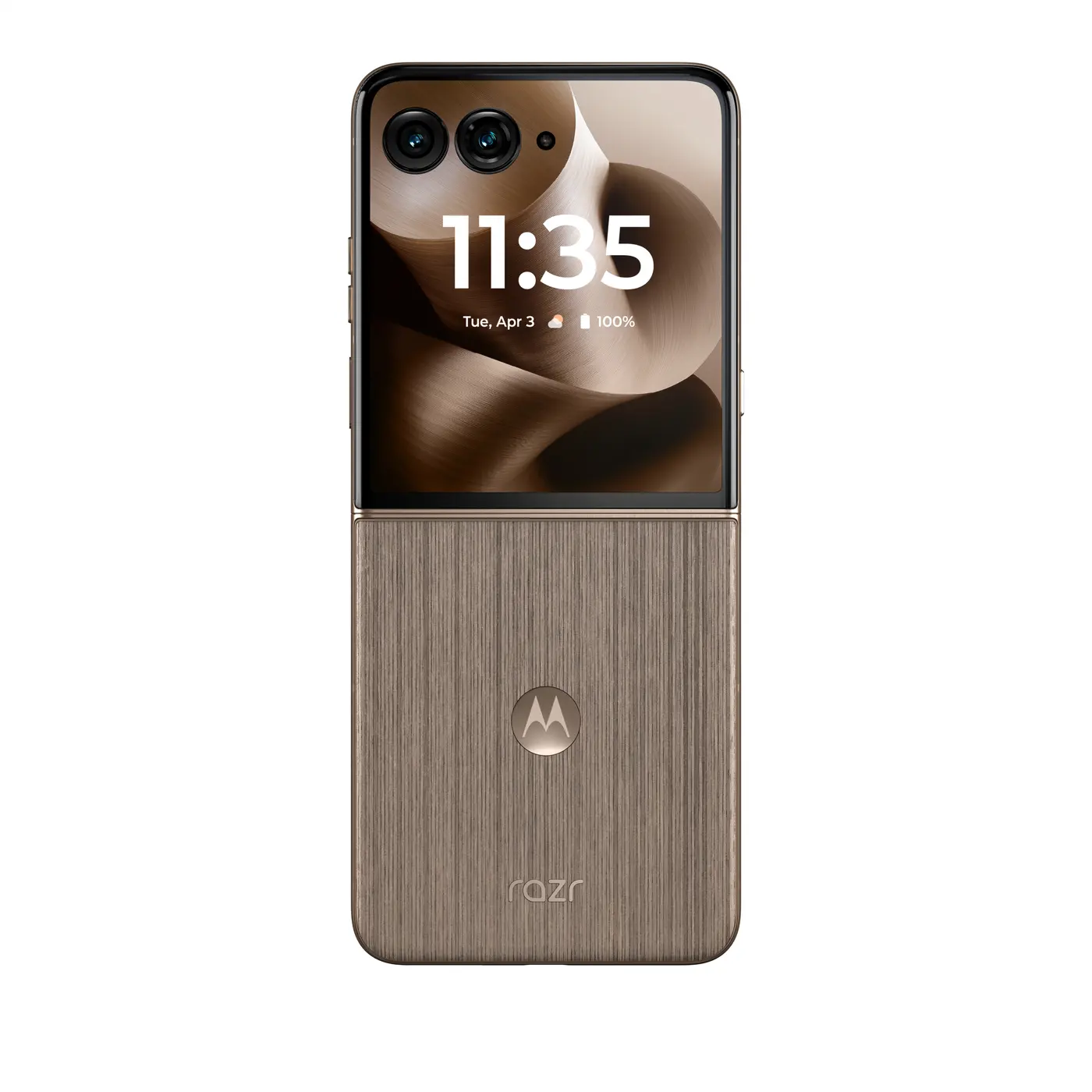 Razr Ultra 2025 render in Mountain Trail