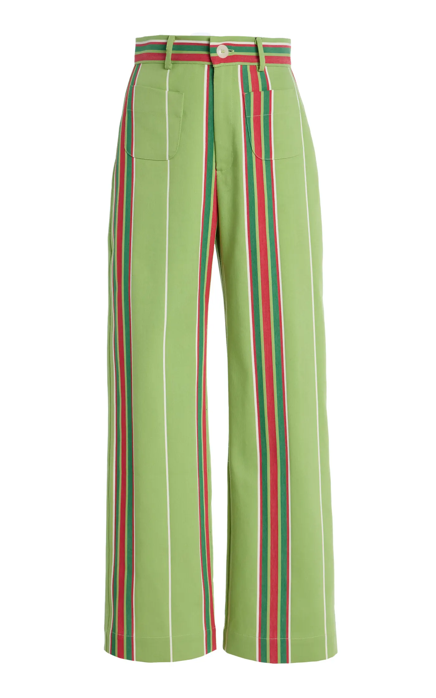 Exclusive Riviera Pippi Striped Cotton Pants