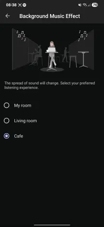 Sony app screenshots - Sony WH-1000XM6 hands-on review