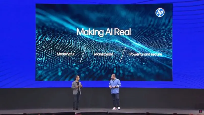 HP Making AI Real