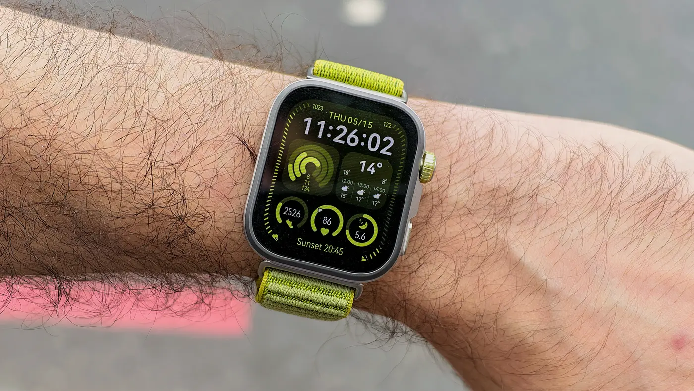 A photo of the Huawei Watch Fit 4 Pro