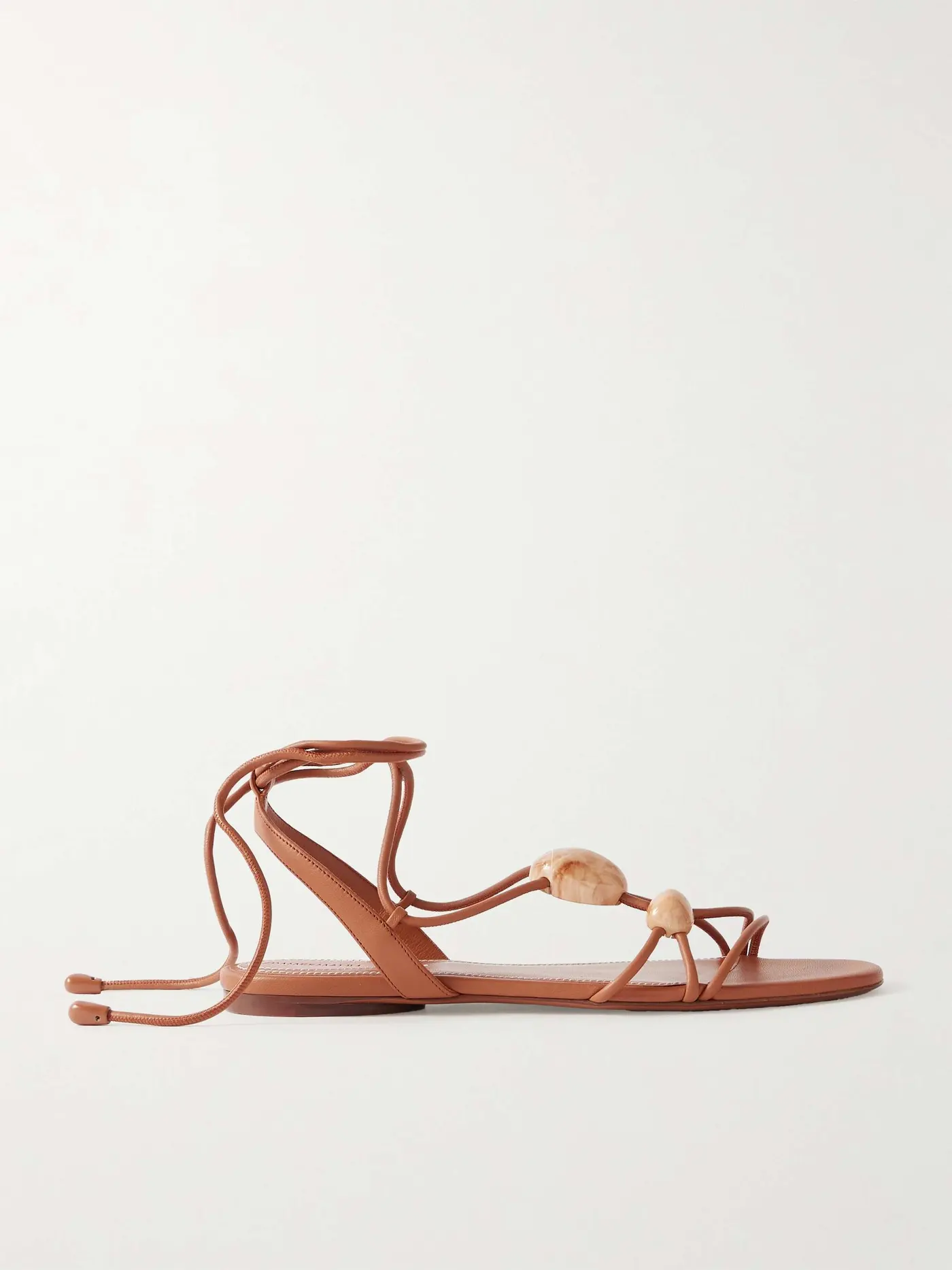 Gleam Leather Sandals