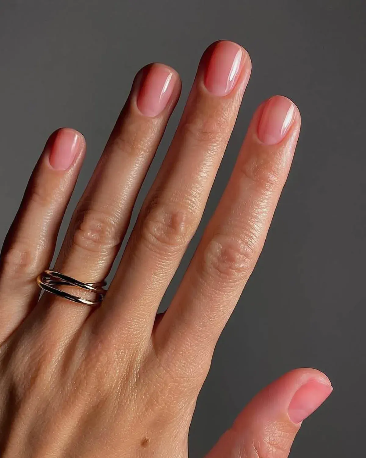 jelly pink nail polish by matejanova summer 2025 nail color trends