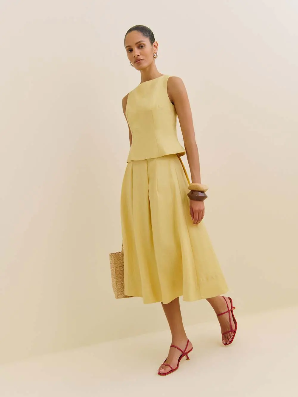 Moya Linen Two Piece