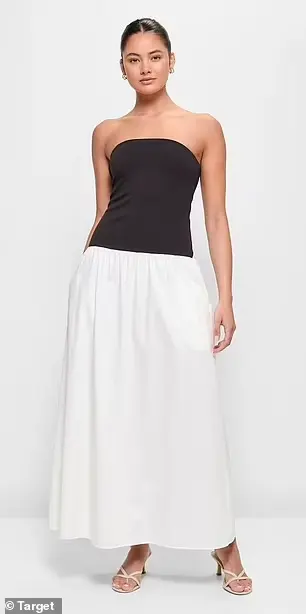 Target Australia $60 Drop Waist Midi Dress (pictured)