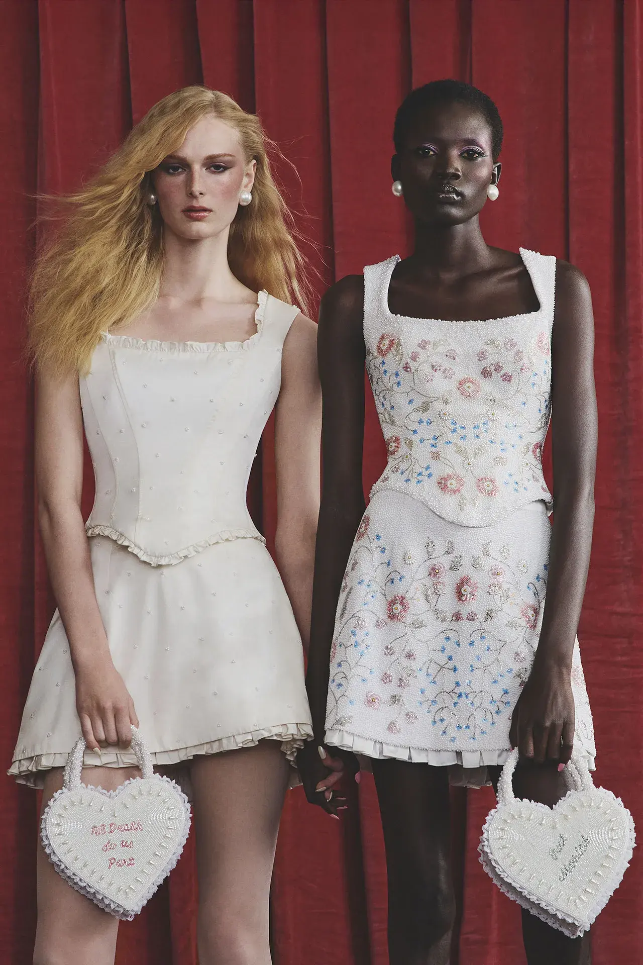 Image may contain Hanne Gaby Odiele Adult Person Clothing Dress Accessories Bag Handbag Fashion Face and Head