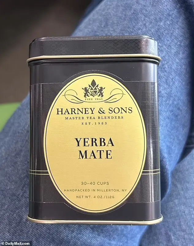 I decided to buy a $10 tin of Yerba mate tea leaves from Harney & Sons on April 1 to see if I could lose any weight