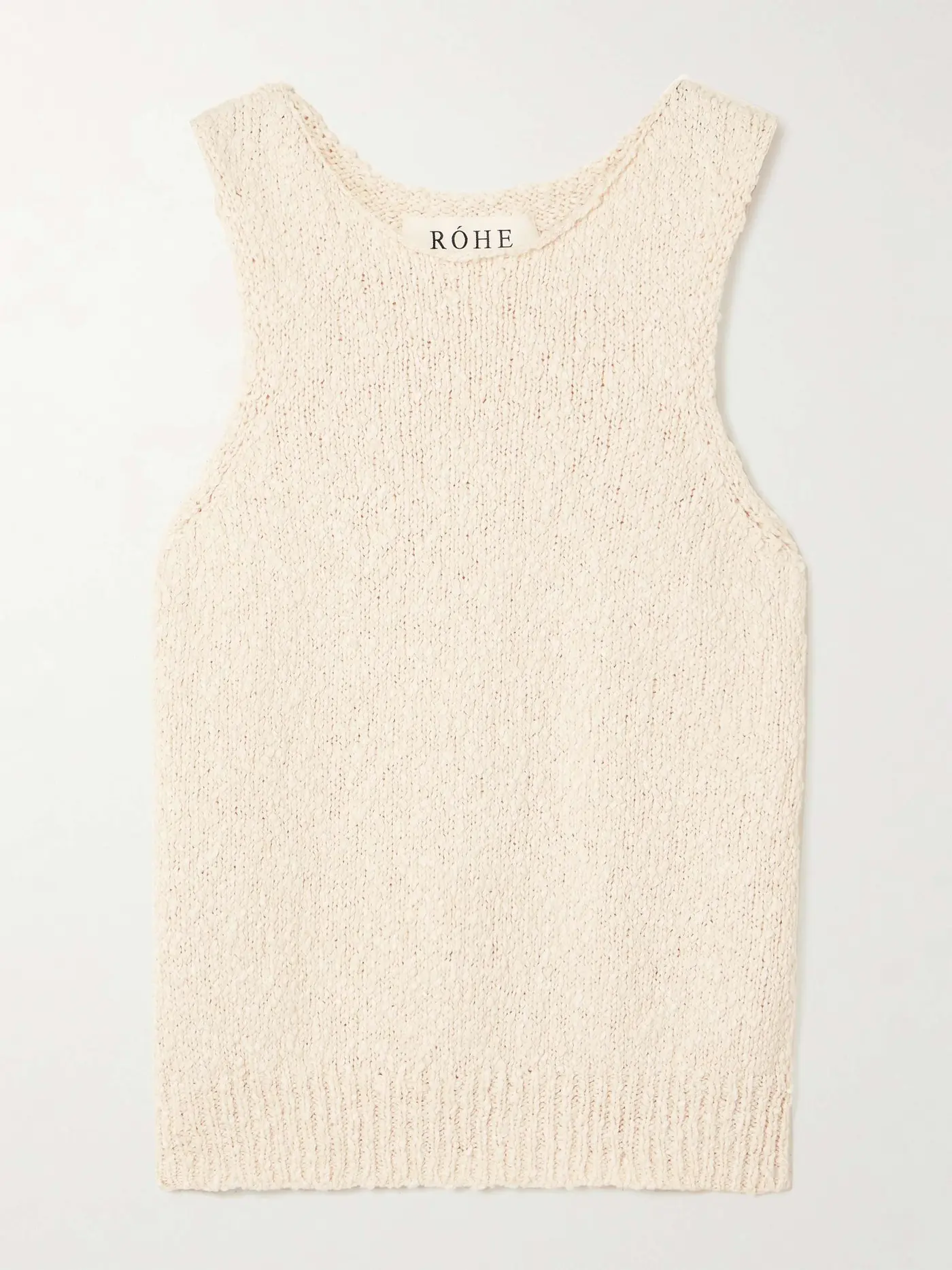 Textured-Cotton Tank