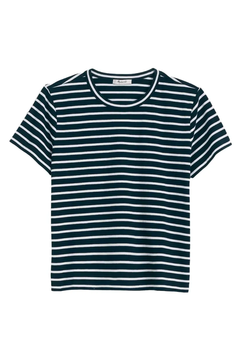 Madewell , Cotton Perfect Crewneck Tee