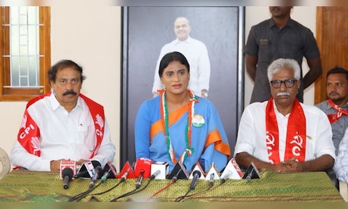Andhra Congress Leader YS Sharmila Claims She's Being Held Under House Arrest in Vijayawada