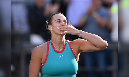 Aryna Sabalenka fends off four match points to narrowly defeat Elena Rybakina in an exciting Berlin Open match.