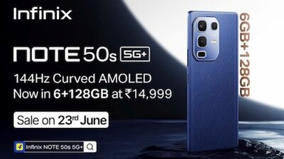 Infinix launches 6GB version of NOTE 50s 5G+ priced at ₹14,999.