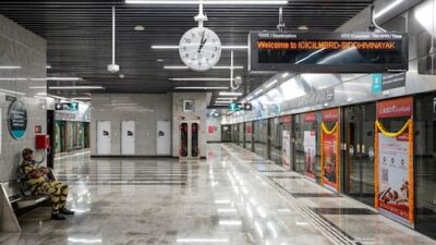 Mumbai Rainfall: Metro Station Underwater, Certain Line 3 Services Halted