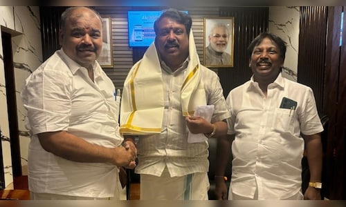 Nainar Nagendran takes over as Tamil Nadu BJP president, replacing Annamalai.