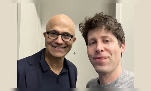 OpenAI's CEO Altman discusses potential collaboration with Microsoft's CEO, according to NYT.