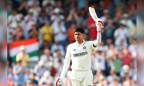 Shubman Gill scores a century in his first Test as captain while stepping into Virat Kohli's No. 4 position.