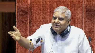 VP Dhankhar: Judiciary Shouldn't Determine Timeline for President's Bill Decisions