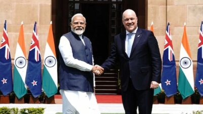 India poised to finalize trade deal with New Zealand shortly.