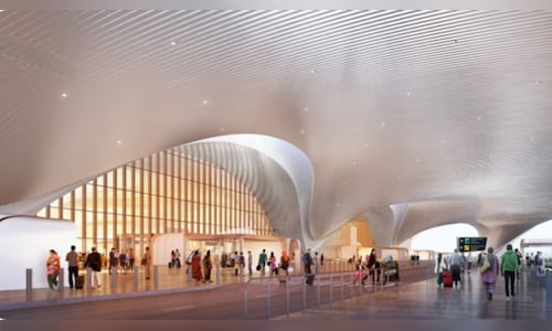 Navi Mumbai International Airport Holds Spectacular Drone Display Before Operational Opening