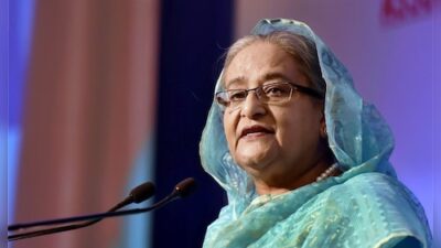 Sheikh Hasina remarks on Yunus' eagerness to align with Pakistan and expresses gratitude towards India.