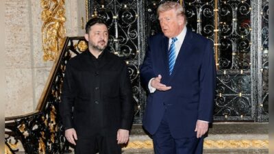 Trump welcomes Zelenskyy following conversation with Putin, announces ceasefire in Thailand-Cambodia conflict.