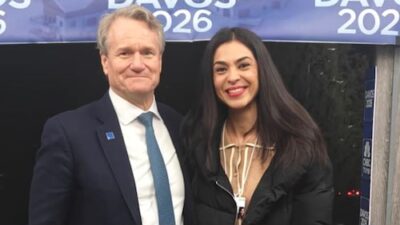 Bank of America’s CEO predicts AI investments will yield profits by 2026, optimistic about growth in India.