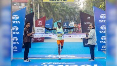Ethiopia's Tadu Abate Deme and Yeshi Kalayu Chekole triumph at the 2026 Mumbai Marathon.