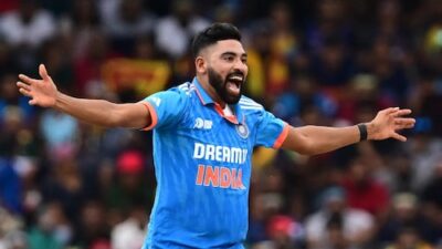 Mohammed Siraj appointed captain of Hyderabad for the rest of the Ranji Trophy season.