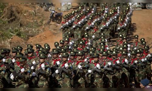 Myanmar's military chief brushes off critics as allies prepare for a sweeping electoral victory.