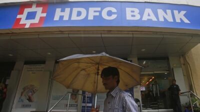 Retail stake in HDFC Bank falls to its lowest point in five years.
