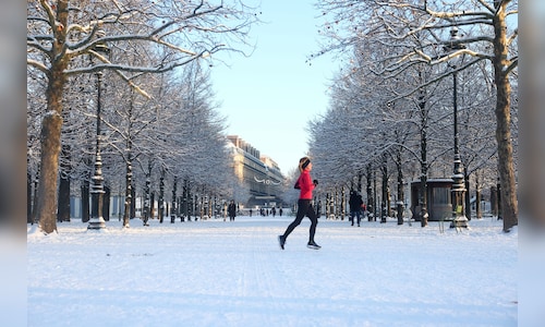 Snowfall Grinds Paris to a Halt as Ice Causes Travel Delays Throughout the City