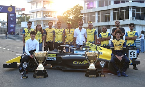 Teen sensation Shane Chandaria secures Formula 4 Indian Championship title at Madras International Circuit.