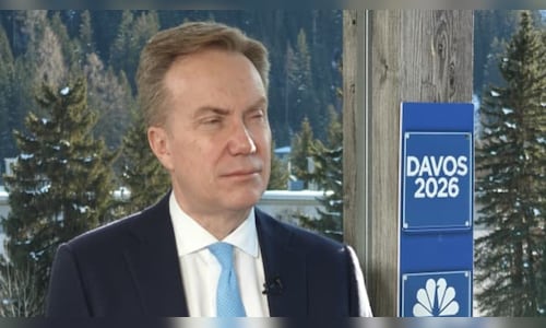 Trump's Greenland tariff strategy paves the way for challenging discussions at Davos, according to WEF leader.