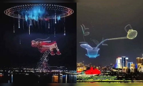 Why Many Prefer the Drone Show in Chongqing, China Over Fireworks | Video