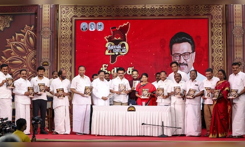 Tamil Nadu Elections: MK Stalin pledges ₹8,000 support for women and complimentary electricity for farmers in DMK manifesto.