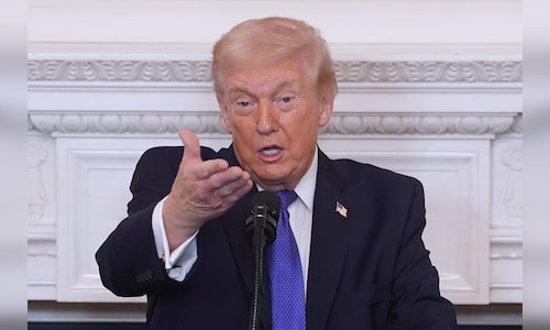 US President Donald Trump announces Iran's commitment to refrain from developing nuclear weapons as negotiations proceed.