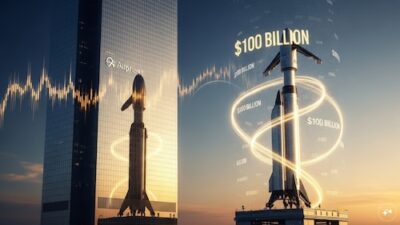 Alphabet set to reap $100 billion from SpaceX investment.