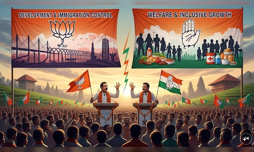 Assam Assembly Elections: BJP and Congress Present Divergent Strategies on Immigration, Welfare, and Development Initiatives