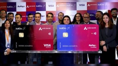 Axis Bank collaborates with IndiGo to launch two credit cards designed for travelers.
