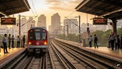 DMRC Initiates Mid-Life Overhaul of Blue Line Trains, with Upgrades for 70 Trains to Roll Out in Phases