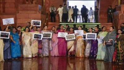 Defeat of Women’s Reservation Bill Provokes Intense Political Reactions Throughout India